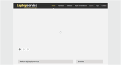 Desktop Screenshot of laptopservice.be