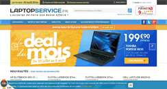 Desktop Screenshot of laptopservice.fr