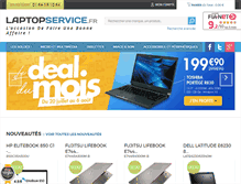 Tablet Screenshot of laptopservice.fr